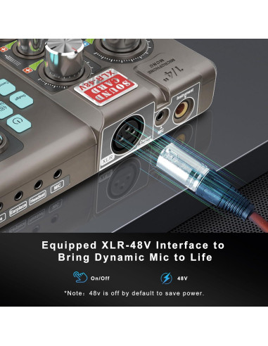 Kit de Podcast Completo con Micrófono XLR y Mezclador