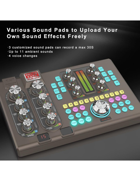 Kit de Podcast Completo con Micrófono XLR y Mezclador