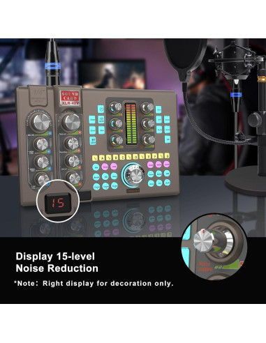 Kit de Podcast Completo con Micrófono XLR y Mezclador