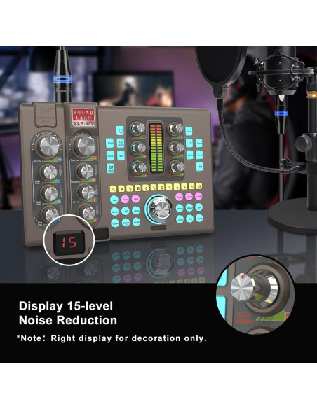 Kit de Podcast Completo con Micrófono XLR y Mezclador