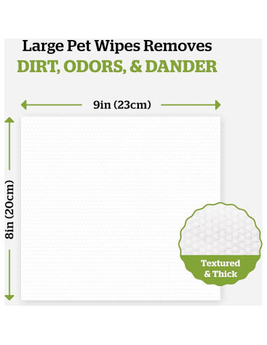 Toallitas Hipoalergénicas Pogi's 240 para Perros Té Verde