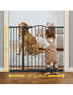 Puerta para Bebés y Mascotas InnoTruth 29-39.6" Ajustable 2