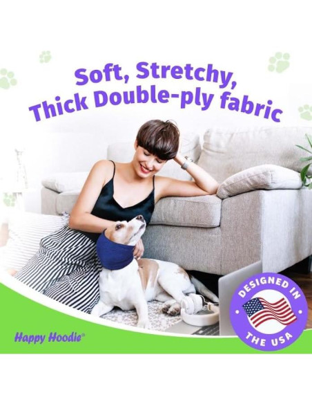 Happy Hoodie ZONI PETS Banda Calmante para Perros Rosa XS