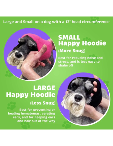 Happy Hoodie ZONI PETS Banda Calmante para Perros Rosa XS