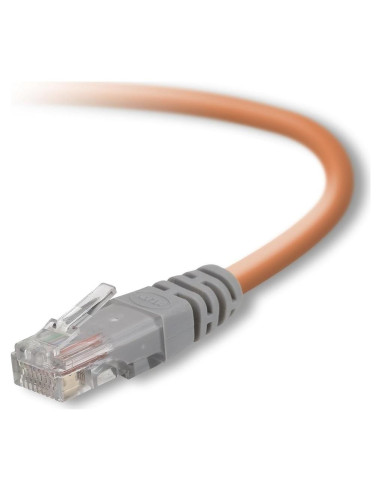 Cable de Red Crossover Belkin CAT5e 2.13m Naranja
