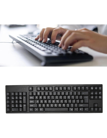 Teclado USB Ergonómico para Zurdos Joyzan - 109 Teclas