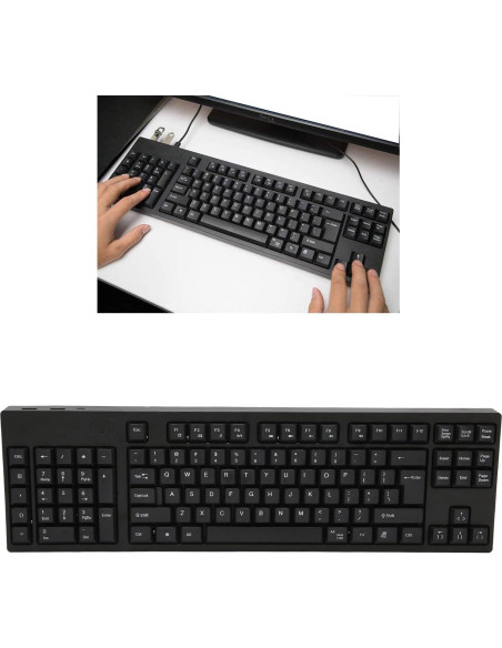 Teclado USB Ergonómico para Zurdos Joyzan - 109 Teclas