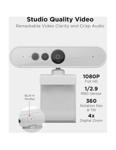 Cámara Web Lenovo 510 FHD - HD 1080p, Zoom 4X, 360 2