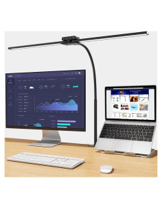 Lámpara de Escritorio EppieBasic 24W LED Doble Cabeza