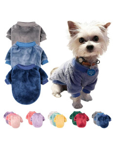 Suéter para Perros FabriCastle Paquete de 2 o 3 Pequeño