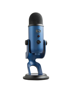 Micrófono USB Logitech Blue Yeti 4 Patrones Polares - Azul