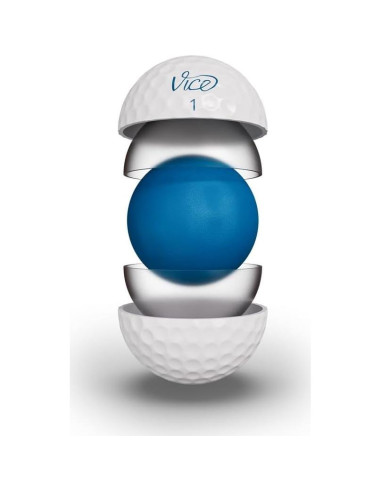 Pelotas de Golf Vice Golf Vice Tour 12 Piezas Blanco