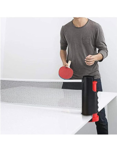 Juego de Ping Pong Portátil Tradeopia con Red y 2 Palas