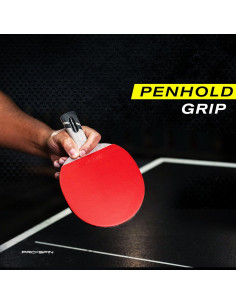 Palas de Ping Pong PRO SPIN Carbono 2 Piezas Penhold 2