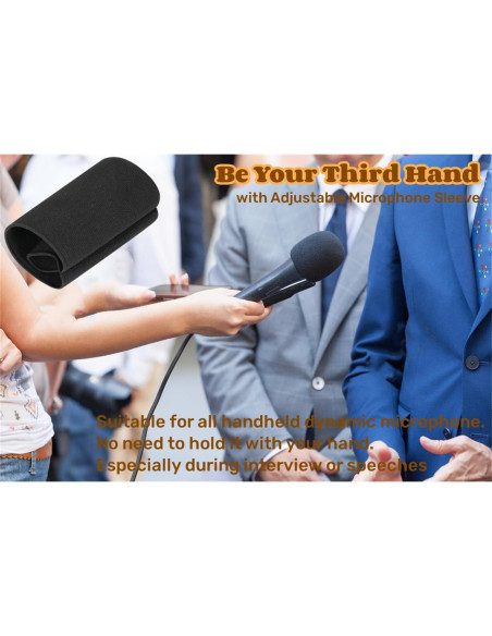 Manga Elástica para Micrófono KJYZOOM 2pcs Accesorios