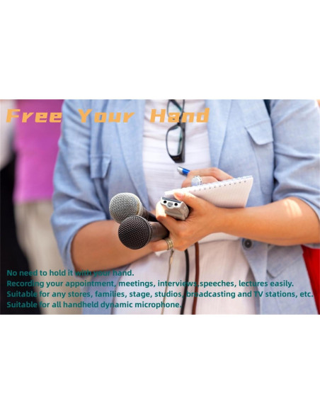 Manga Elástica para Micrófono KJYZOOM 2pcs Accesorios