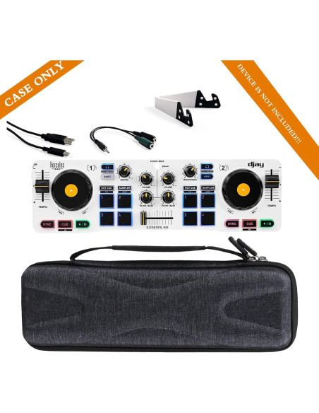 Funda Dura Aproca para Hercules DJControl Mix - Negro