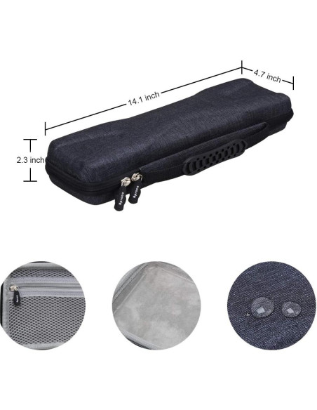 Funda Dura Aproca para Hercules DJControl Mix - Negro