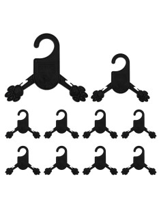 Perchas de Plástico AUEAR para Ropa de Mascotas - 10 Piezas