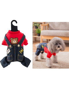 Perchas de Plástico AUEAR para Ropa de Mascotas - 10 Piezas 2