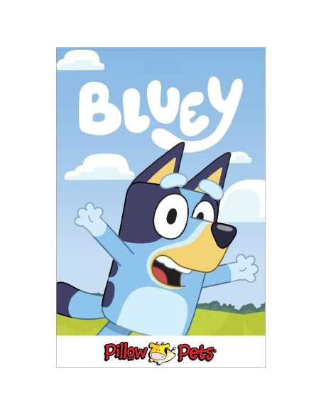 Pillow Pets Bluey - Peluche y Almohada 45.72 cm - Oficial Pillow Pets Bluey - Peluche y Almohada 45.72 cm - Oficial