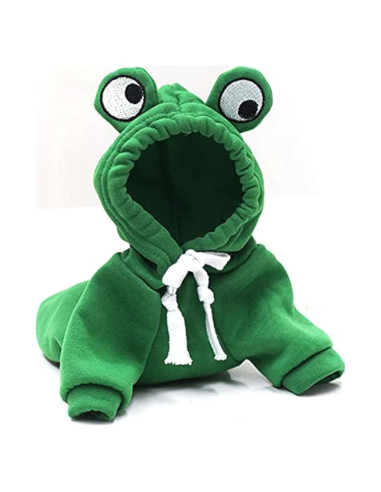 Abrigo para Perro Maruomiki Verde XS con Capucha