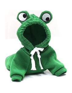 Abrigo para Perro Maruomiki Verde XS con Capucha 2