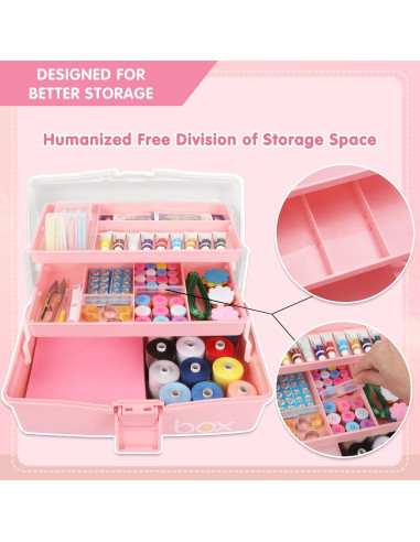 Caja de Almacenamiento TERGOO 3 Capas 30,48x17,78x15,24 cm