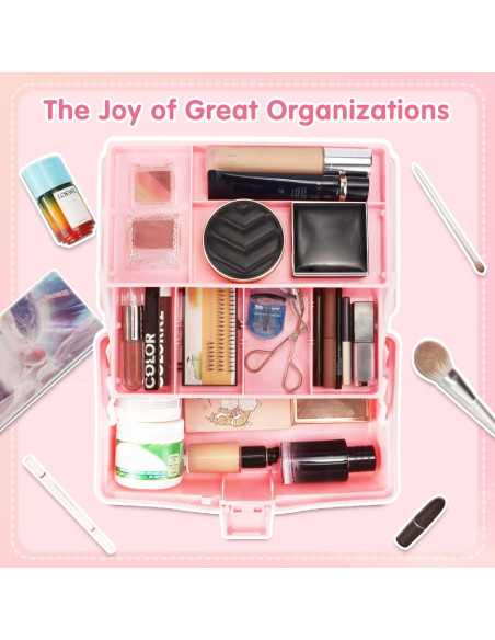 Caja de Almacenamiento TERGOO 3 Capas 30,48x17,78x15,24 cm