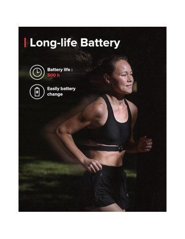 Cinturón de Frecuencia Cardíaca Inteligente SUUNTO Negro 500H