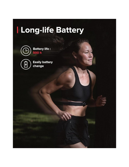 Cinturón de Frecuencia Cardíaca Inteligente SUUNTO Negro 500H