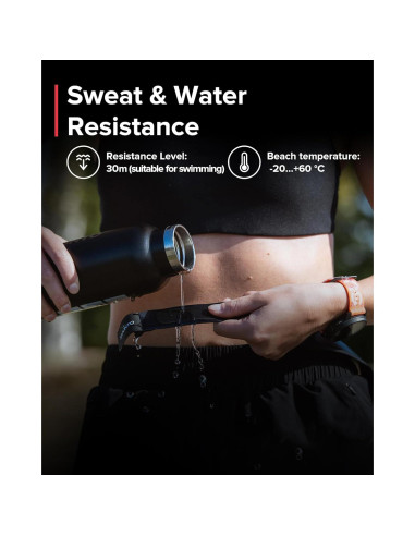 Cinturón de Frecuencia Cardíaca Inteligente SUUNTO Negro 500H