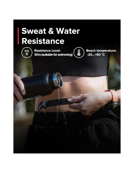 Cinturón de Frecuencia Cardíaca Inteligente SUUNTO Negro 500H