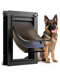 Puerta para Perros PETCOMING Aluminio Grande 49,9 kg