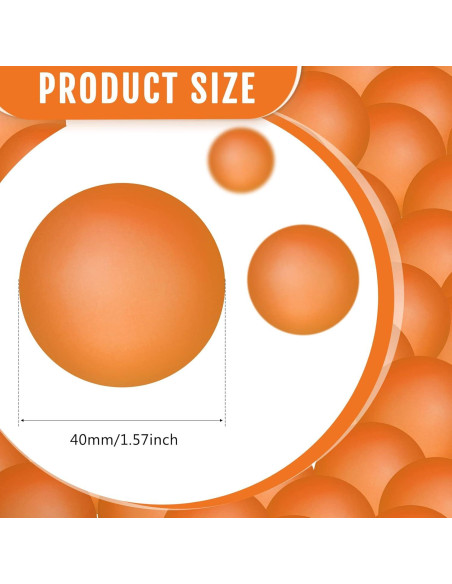 Hanaive 100 Pelotas de Tenis de Mesa 40mm Multicolores