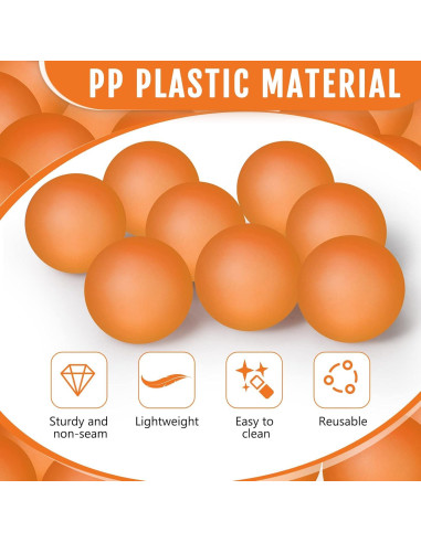 Hanaive 100 Pelotas de Tenis de Mesa 40mm Multicolores