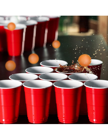 Hanaive 100 Pelotas de Tenis de Mesa 40mm Multicolores