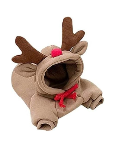 Abrigo para Perro Maruomiki Café Talla L con Capucha