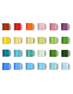 Imanes de Nevera Mymazn 24 Colores Vidrio Decorativos