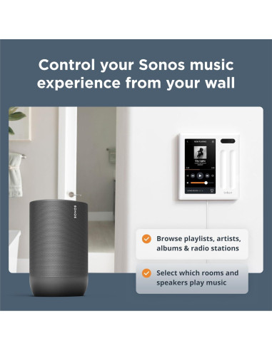 Panel de Enchufe Inteligente Brilliant con Alexa - Control Táctil 12.7 cm