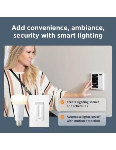 Panel de Enchufe Inteligente Brilliant con Alexa - Control Táctil 12.7 cm