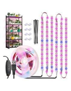 Luces de Crecimiento LED LYGZM 120 LEDs USB 2m Espectro Completo