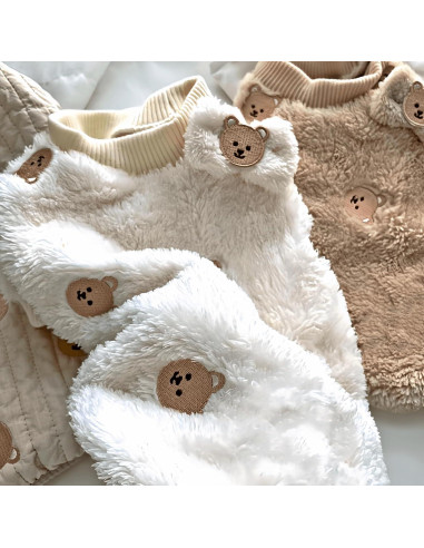 Ropa para Mascotas Jatmira Patrón Oso Marrón XL 5-9 kg