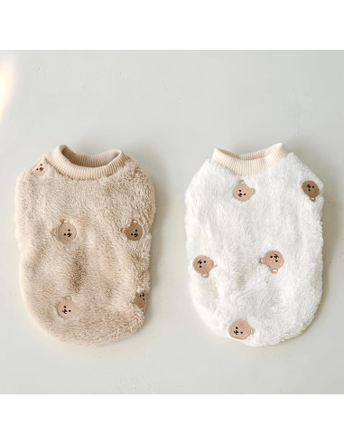 Ropa para Mascotas Jatmira Patrón Oso Marrón XL 5-9 kg