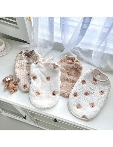 Ropa para Mascotas Jatmira Patrón Oso Marrón XL 5-9 kg