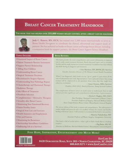 Breast Cancer Treatment Handbook: Understanding the Disease, Treatments, Emotions, and Recovery From Breast Cancer