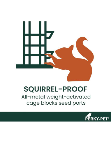 Comedero para Aves Perky-Pet 336 A Prueba de Ardillas 0,91kg