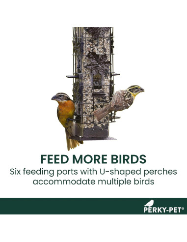Comedero para Aves Perky-Pet 336 A Prueba de Ardillas 0,91kg