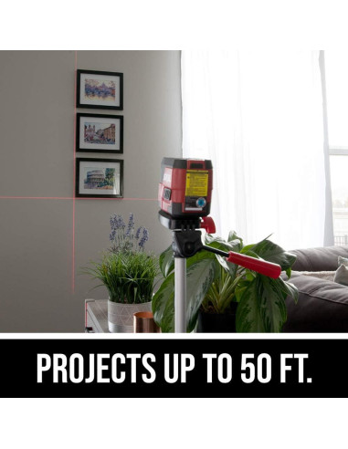 Nivel láser cruzado SKIL LL932301 15m con abrazadera y USB