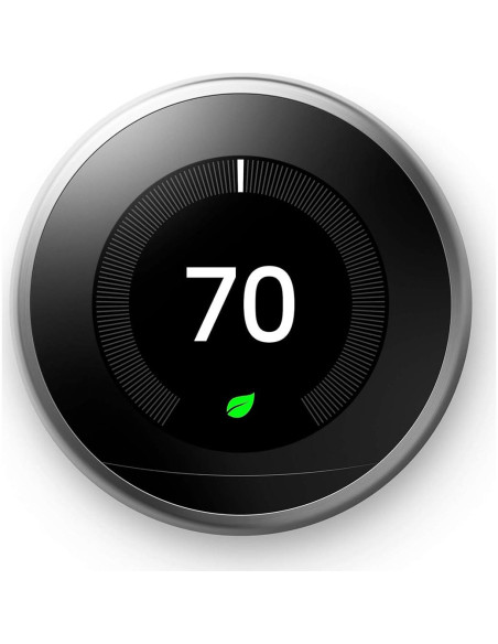 Termostato Inteligente Google Nest - 3ra Generación - Acero Inoxidable